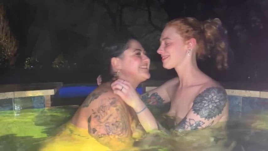 Kissing my bestie