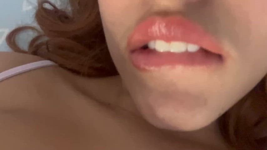 I want to smother you with my tits