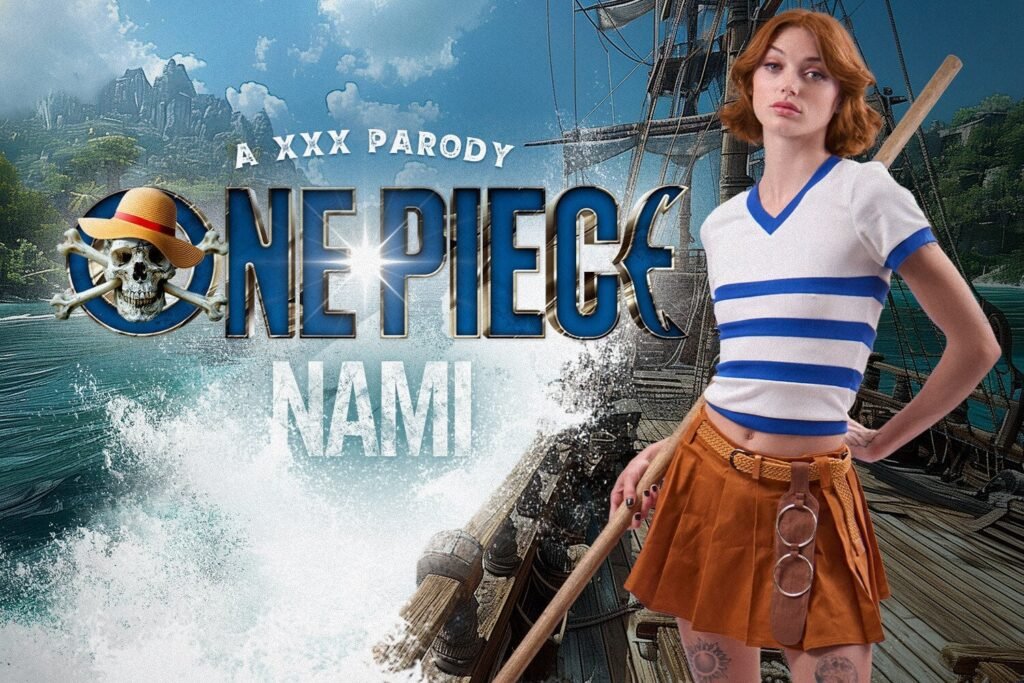SHROOMS Q’s VRCosplayX debut is Nami from the live action One Piece! Head for the Grand Line with this hottie & her staff won’t be the only wood she skillfully wields. Scene & trailer in comments, 77% off now!
