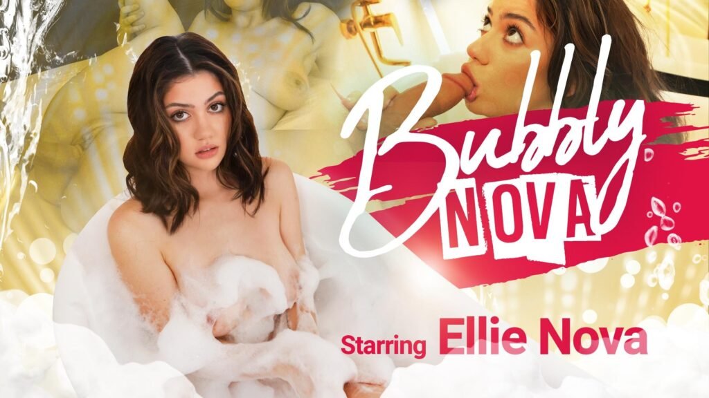 Exciting New VRSpy Scene ‘Bubble Nova’ Featuring Ellie Nova – Coming Tomorrow! 🫧❤️