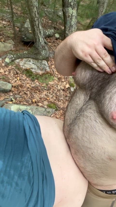 Bears in their natural habitat