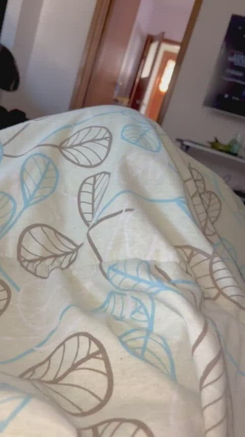 I woke him up with a blowjob!