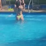 at a public pool