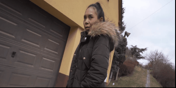 A slender Asian milf with a long ponytail agreed to have sex with a European in the basement and didn’t regret it at all. Experienced an orgasm myself and brought a random acquaintance to orgasm!