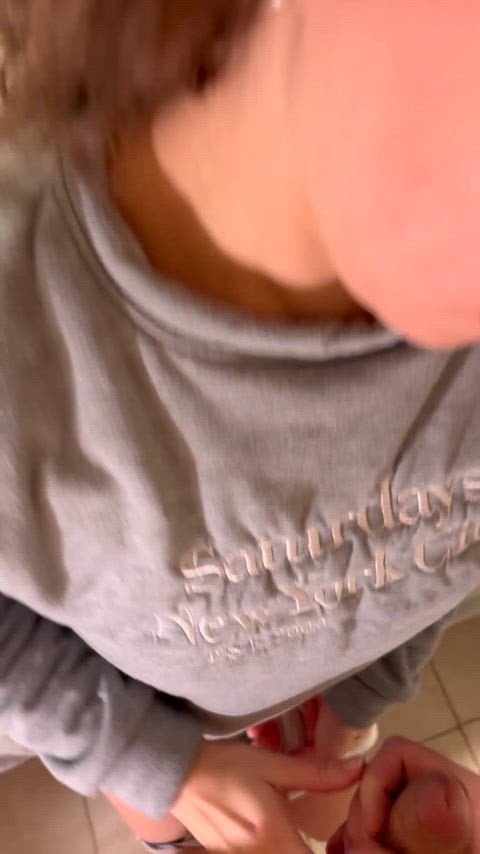 Made him cum on my thong so I could carry him with me all day