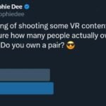 Wow! Legend Sophie Dee for the first time in VR! Maybe Sophie with Angela White? guaranteed best VR scene ever.