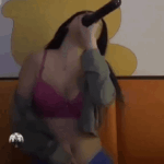 Having fun in the Karaoke Booth