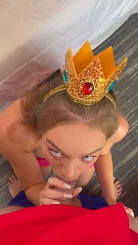 Princess peach loves a good mushroom
