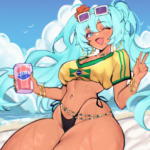 Brazilian Miku (uglysaya) [hatsune miku]