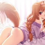 Holo showing her pussy