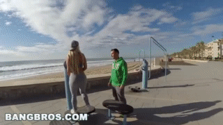 Big Booty Nympho Blonde Slammed Out In Public