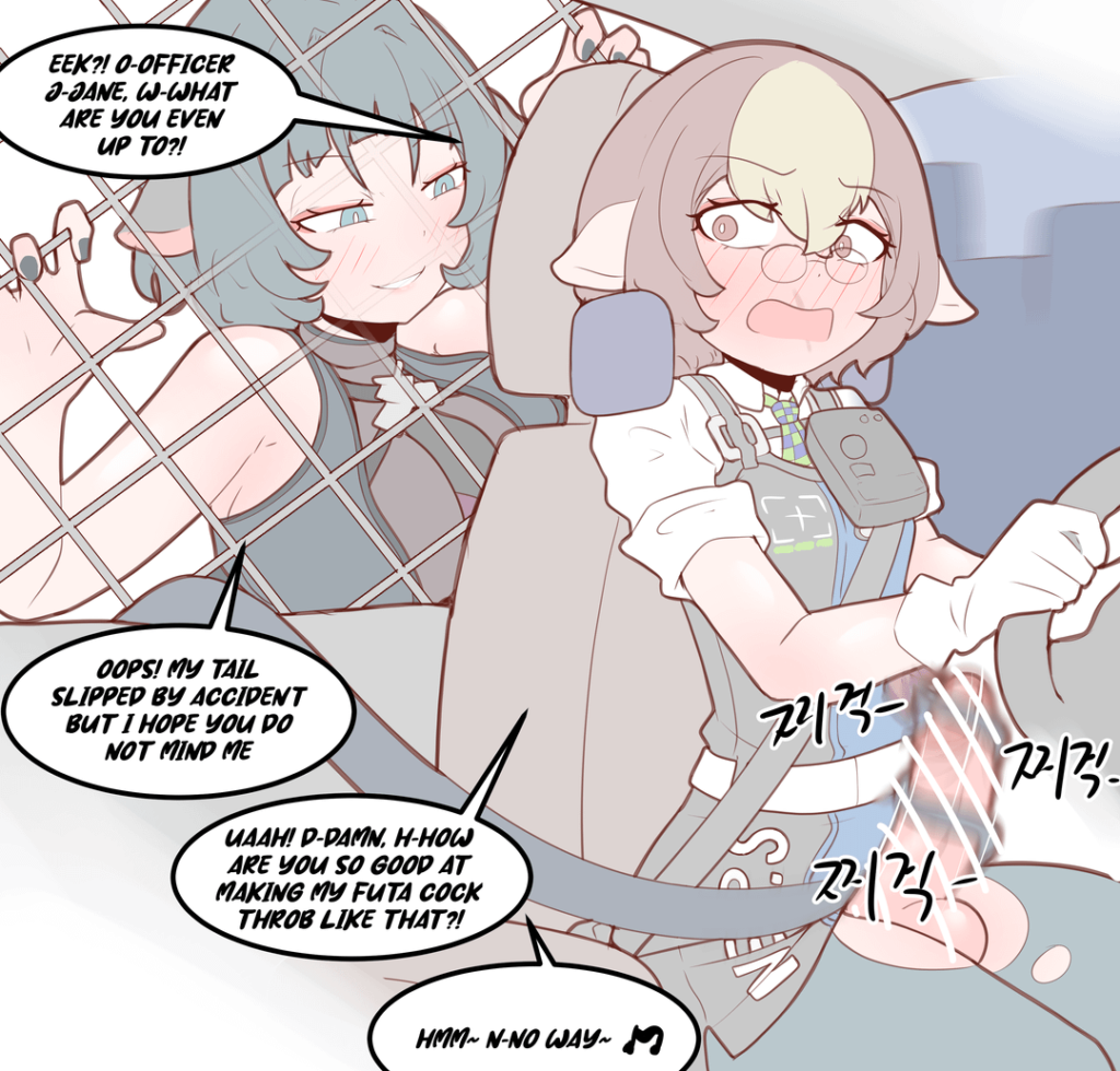 Tomiya Receives A Tailjob Specialty From Officer Jane (Physisyoon) [Zenless Zone Zero]