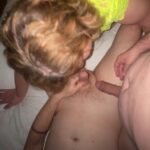 Late night 3some with wife (49), her BF (31), and me (51).  She struggled to choose a dick so I took the decision away and worked his cock with my mouth and hole.  RVA