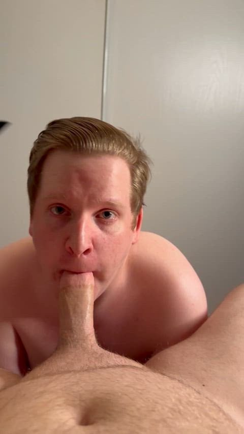 This chub loves sucking my cock
