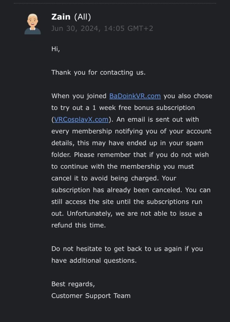 Always read fine prints, got charged for months without noticing VRCosplayX