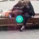 blonde gives blowjob in public – amateur