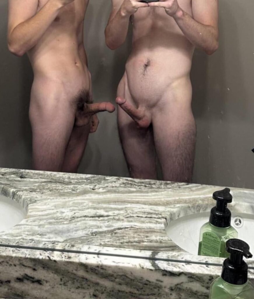 Bro caught me bricked up and whipped out his huge cock, never knew he was packing like that😩😋 video had to be made ;)